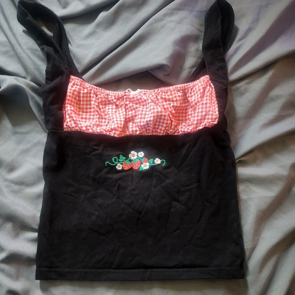Cute Coquette Milkmaid Top from Kitteny size Small